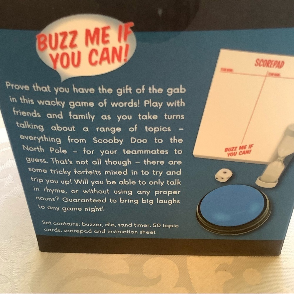 ๐4/$25 Buzz Me If You Can Articulation Party Game - Picture 3 of 5